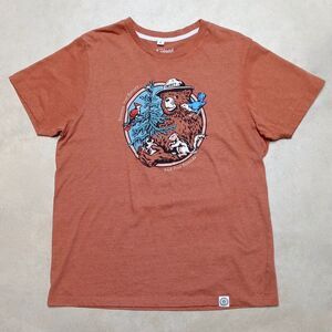 Smokey the Bear Landmark Project T-Shirt Size LARGE Nature Forest Retro